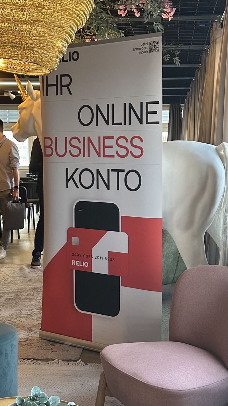 Event banner for a Relio panel on Web3 businesses accessing traditional finance banking accounts